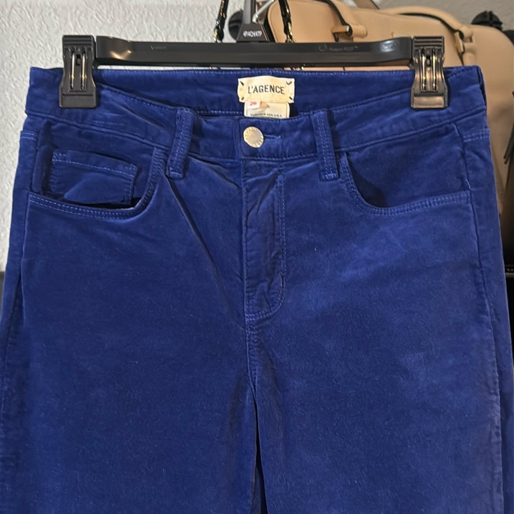L’AGENCE Royal Blue Pants